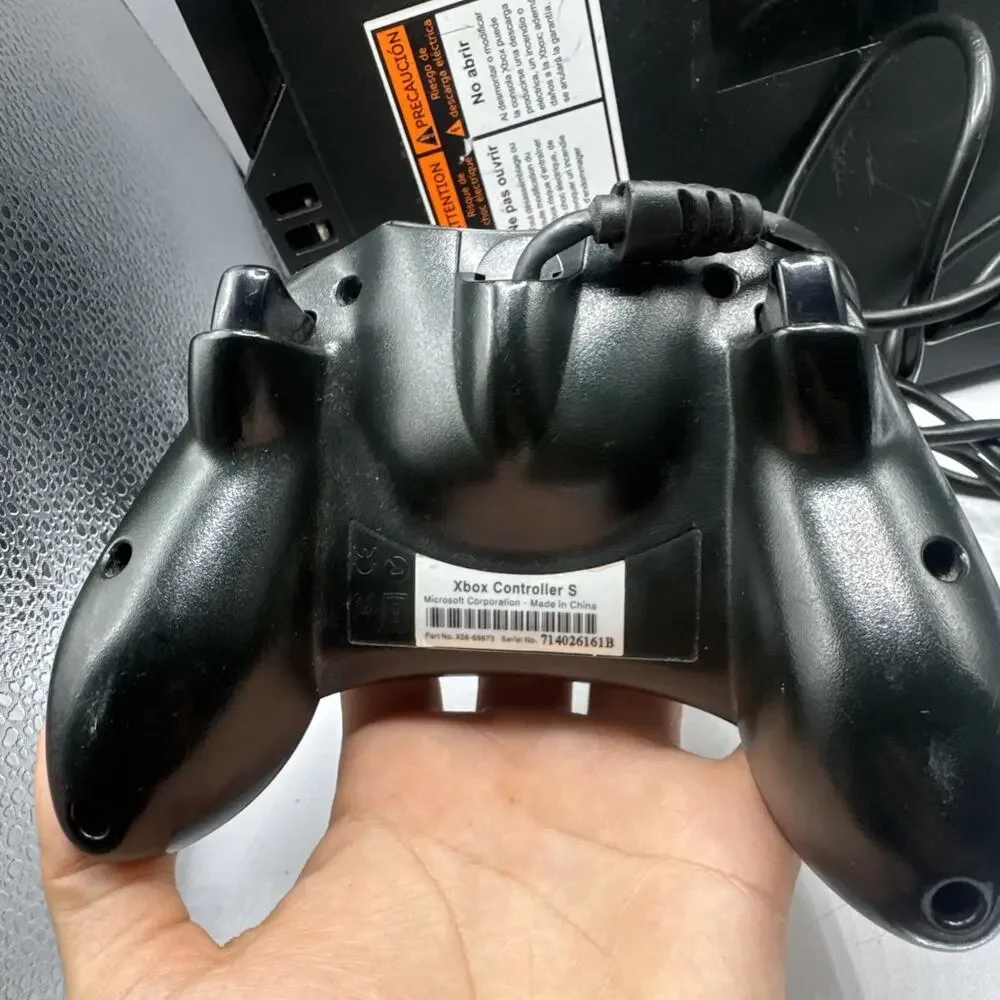 Original Xbox Console For Parts/Repair - With Controller S, Halo 2 & MW2 Guide